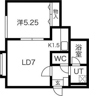 サザンウィンズI【3階】の間取り