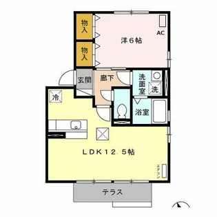 パークハイム【2階】の間取り