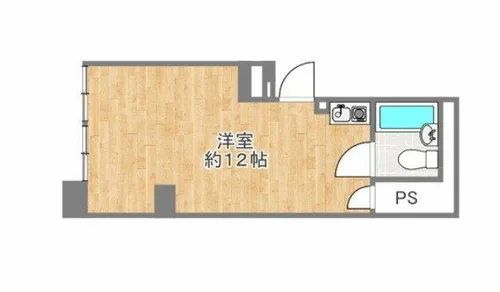 インペリアル船場【7階】の間取り