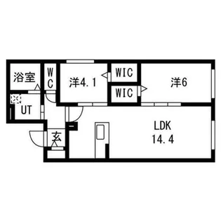 CIEL北11条【1階】の間取り