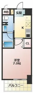 URBANLINK森小路駅前【2階】の間取り