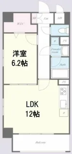 プラシード新町【3階】の間取り