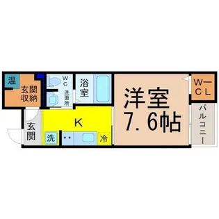 メゾン・ド・アミティエ【4階】の間取り