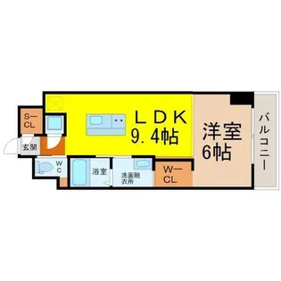 SK BUILDING-901【10階】の間取り