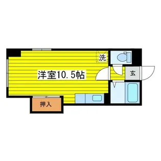 スピアシティ北15条【2階】の間取り
