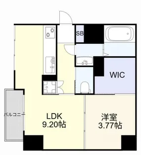 アクア葛原【503号室】の間取り