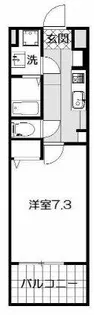 MDI Prosperare 北九州市立大学前【7階】の間取り