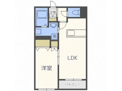 第8森宅建豊平ビル【206号室】の間取り