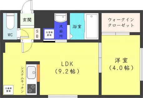 Platine【4階】の間取り