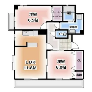 ドリーム神門【1階】の間取り