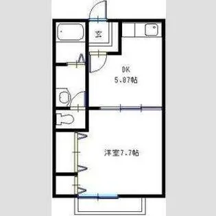 アンダンテ【2階】の間取り
