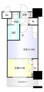 NO.71オリエントトラストタワー【32階】の間取り