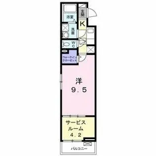 愛知県名古屋市昭和区北山町2丁目【アパート】の間取り