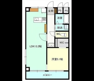 清風マンション【3階】の間取り