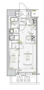 LiveFlat千種WEST【2階】の間取り