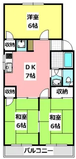 グレイス・イケノキタ【105号室】の間取り
