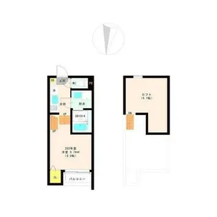 愛知県名古屋市南区星宮町【アパート】の間取り