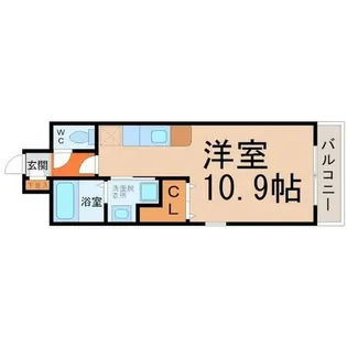 コート新栄【8階】の間取り