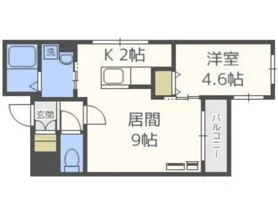 ロテュス1315【2階】の間取り