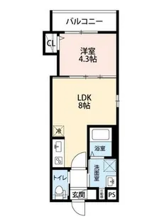En中村公園【2階】の間取り