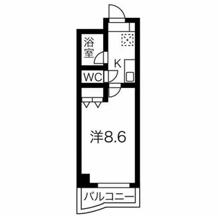 プリミエール丹羽【4階】の間取り
