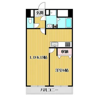 ルシエル七条【102号室】の間取り