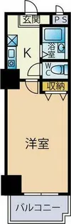 ビジネス・ワン美野島【7階】の間取り