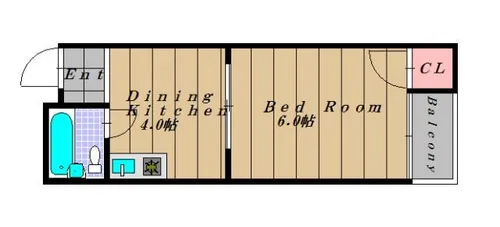 コンフォルト【305号室】の間取り