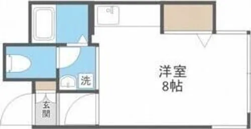 M’sⅡ【5階】の間取り