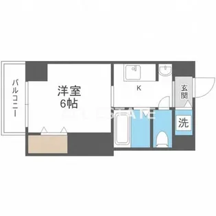 CITY SPIRE布施【4階】の間取り