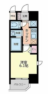 LiveCasa本町【2階】の間取り