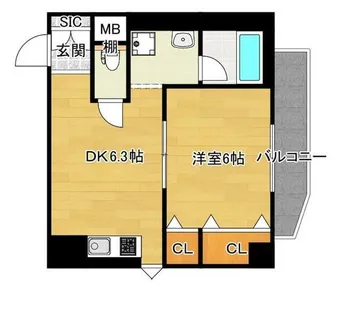 サンマリモ【1階】の間取り