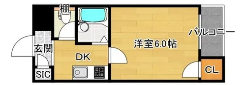 ブランドハイム【2階】の間取り