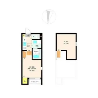 愛知県名古屋市南区星宮町【アパート】の間取り