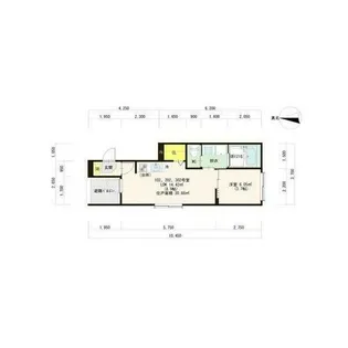 愛知県名古屋市港区七番町4丁目【アパート】の間取り