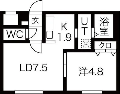 AYAヒルズ澄川【3階】の間取り