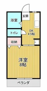 ソワールK【1階】の間取り
