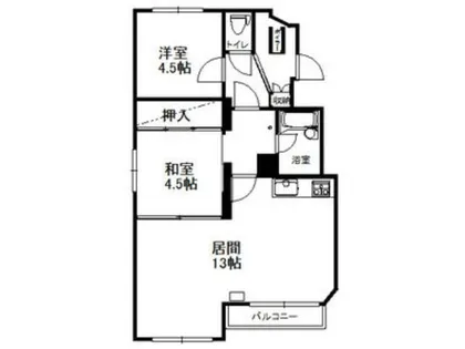 第12松井ビル【306号室】の間取り