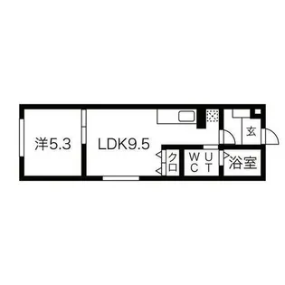 グランパ23【2階】の間取り