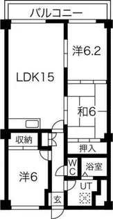 エクセレンス86【2階】の間取り