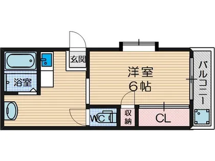 ピュア茨木【2階】の間取り