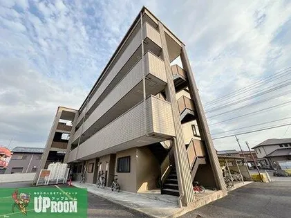 サンピース【2階】の外観