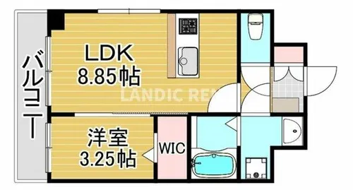 マルコビル平尾【9階】の間取り