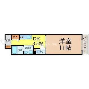 J-レジデンス栄Ⅱ【6階】の間取り