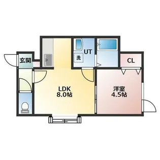 Jupiter(ジュピター)【205号室】の間取り
