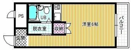 グレープ本町【2階】の間取り