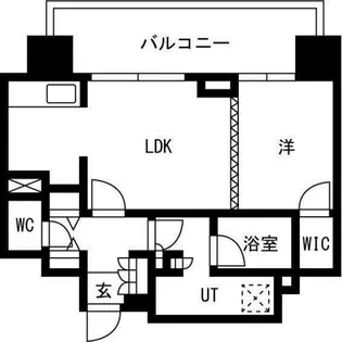 ブランズタワー札幌大通公園【7階】の間取り