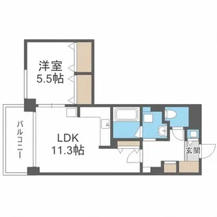 札幌まち家勇崎【3階】の間取り