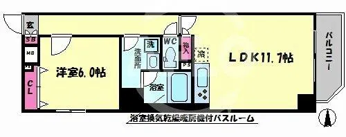 RIPPLU monami【3階】の間取り