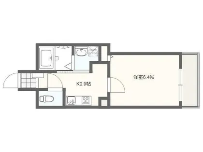 ラコルタ ブローン【4階】の間取り
